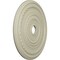 Ekena Millwork Cole Ceiling Medallion (Fits Canopies up to 9 1/8"), 25 3/8"OD x 3 3/8"ID x 1 3/8"P, Clear Yellow CM25COCYF - alternate 3